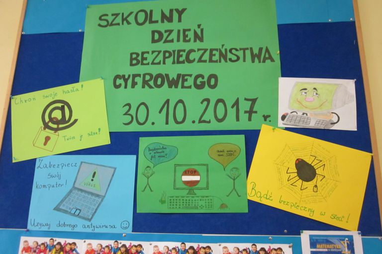 Szkolny Dzień Bezpieczeństwa Cyfrowego w Niepublicznej Szkole Podstawowej w Gąskach